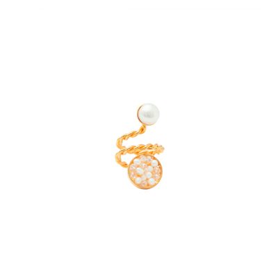 ANILLO C-DORADA SPIRAL No10